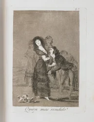Plate from Los Caprichos, 1797-1798